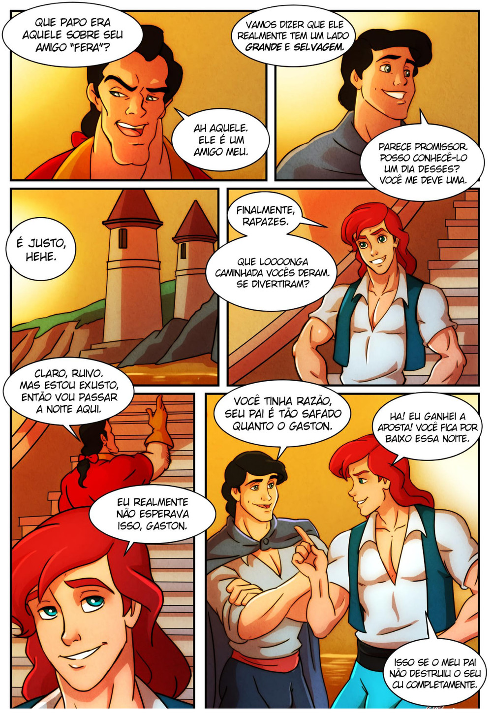 Página 27 do quadrinho adulto: Royal Meeting - Parte 2 – Leia completo em XCOMICS