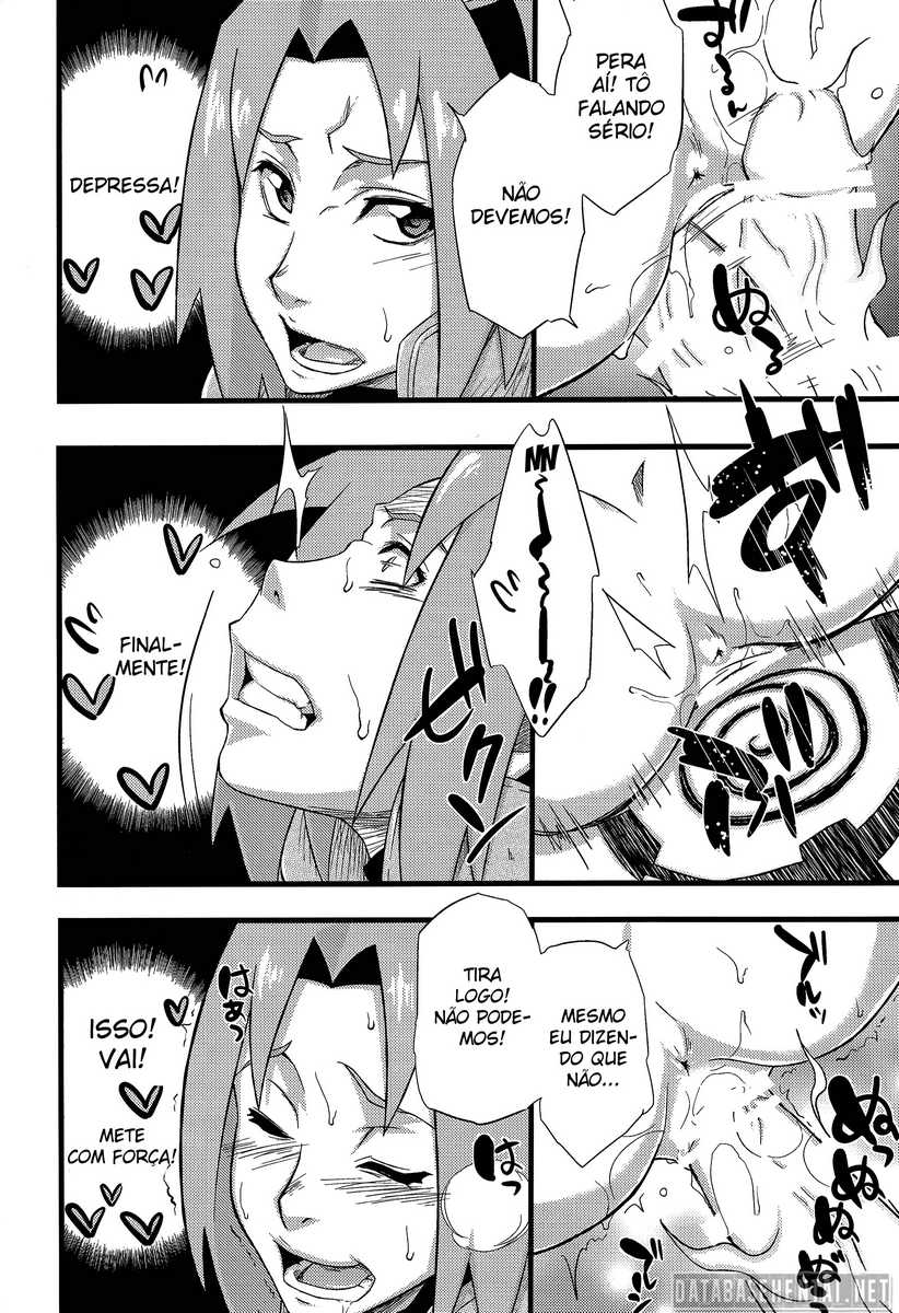 Página 13 do quadrinho adulto: Sakura e Hinata seduzindo Naruto – Leia completo em XCOMICS