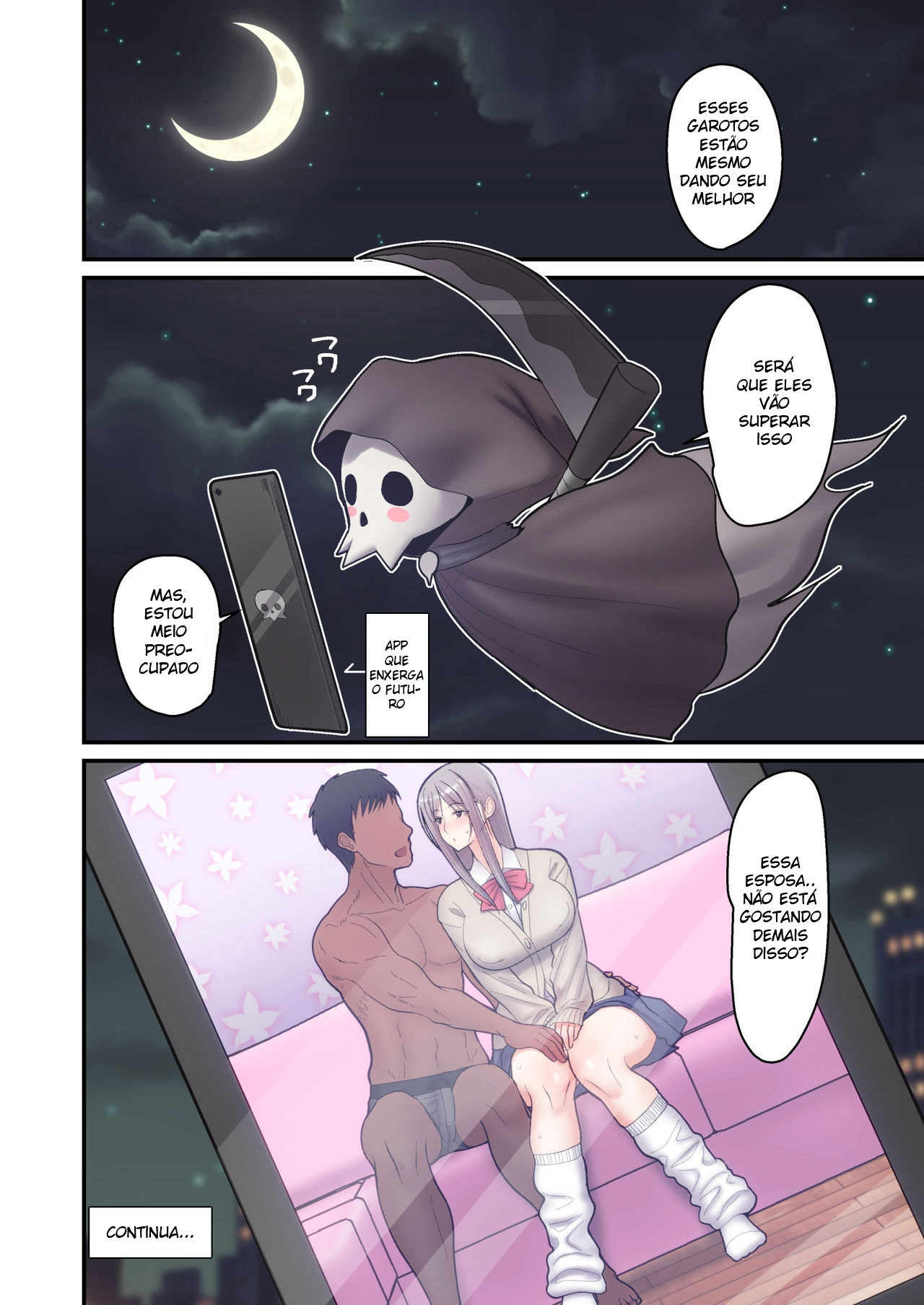 Página 46 do quadrinho adulto: Salvando a esposa – Leia completo em XCOMICS