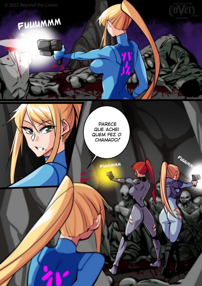 Capa do quadrinho adulto: Samus e o chamado misterioso – Leia online em XCOMICS