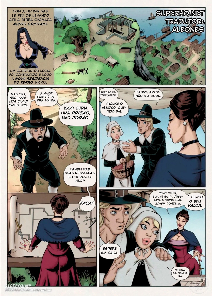 Página 6 do quadrinho adulto: Sangue do mal – Leia completo em XCOMICS