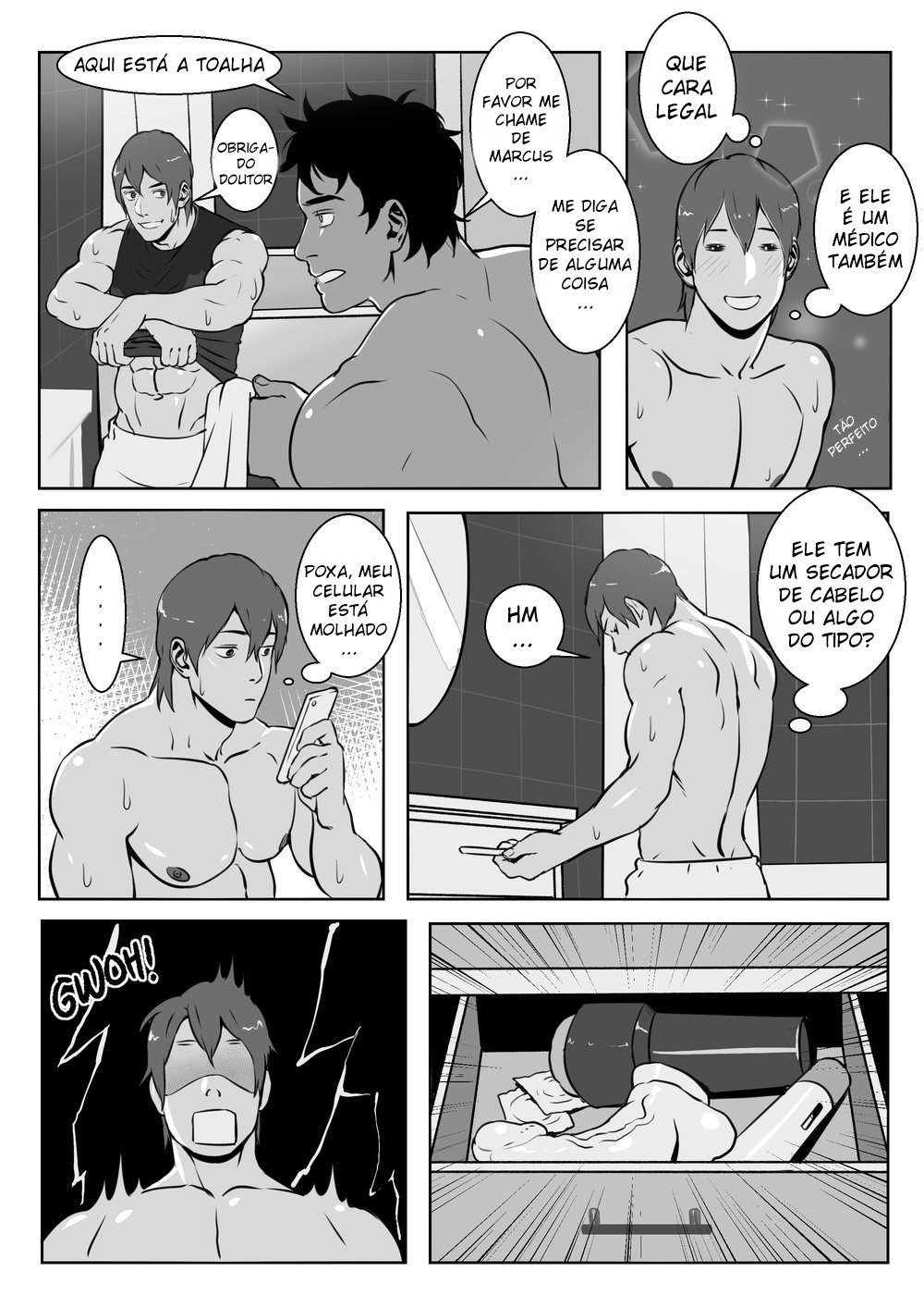 Página 15 do quadrinho adulto: Se passando por hétero – Leia completo em XCOMICS