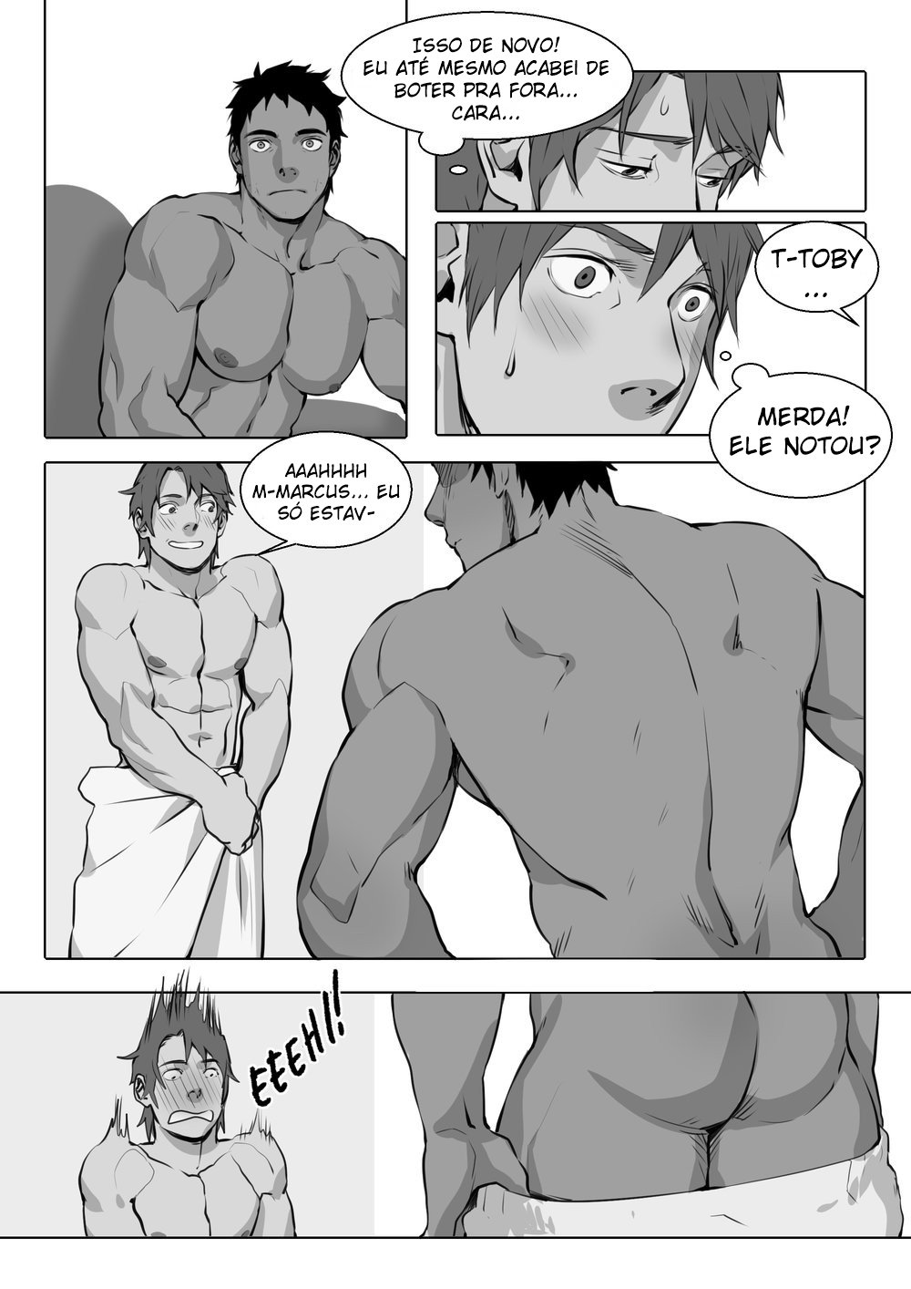 Página 28 do quadrinho adulto: Se passando por hétero – Leia completo em XCOMICS