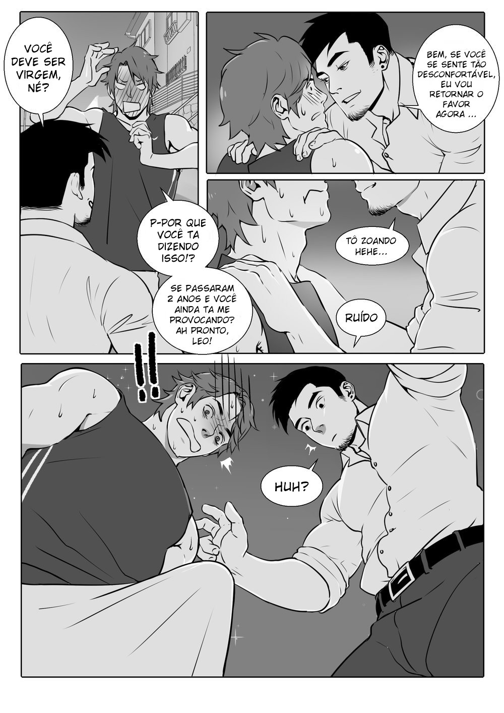 Página 5 do quadrinho adulto: Se passando por hétero – Leia completo em XCOMICS