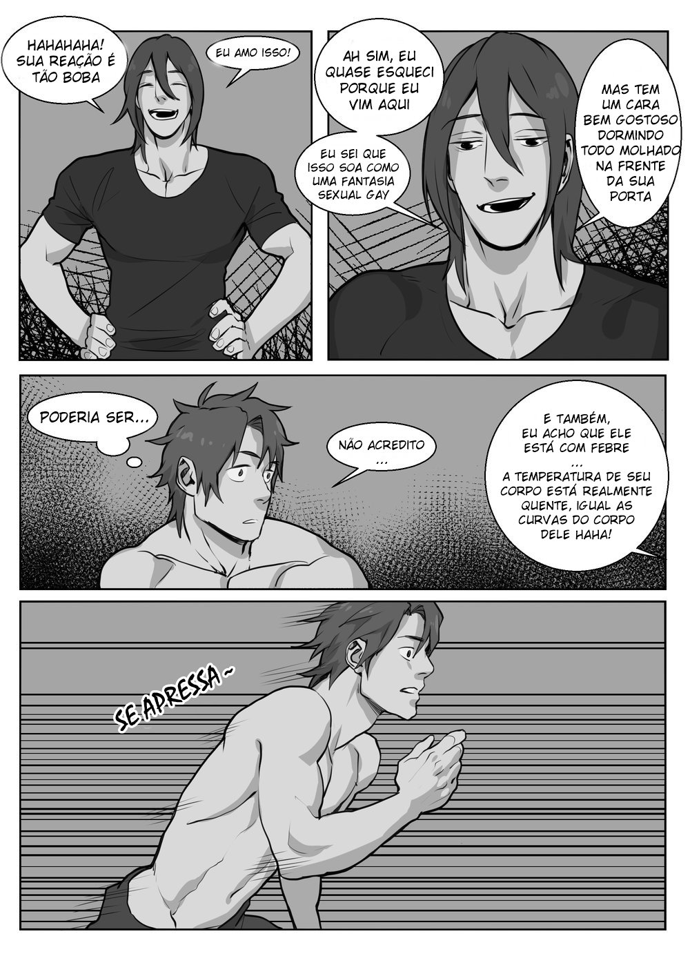 Página 45 do quadrinho adulto: Se passando por hétero – Leia completo em XCOMICS