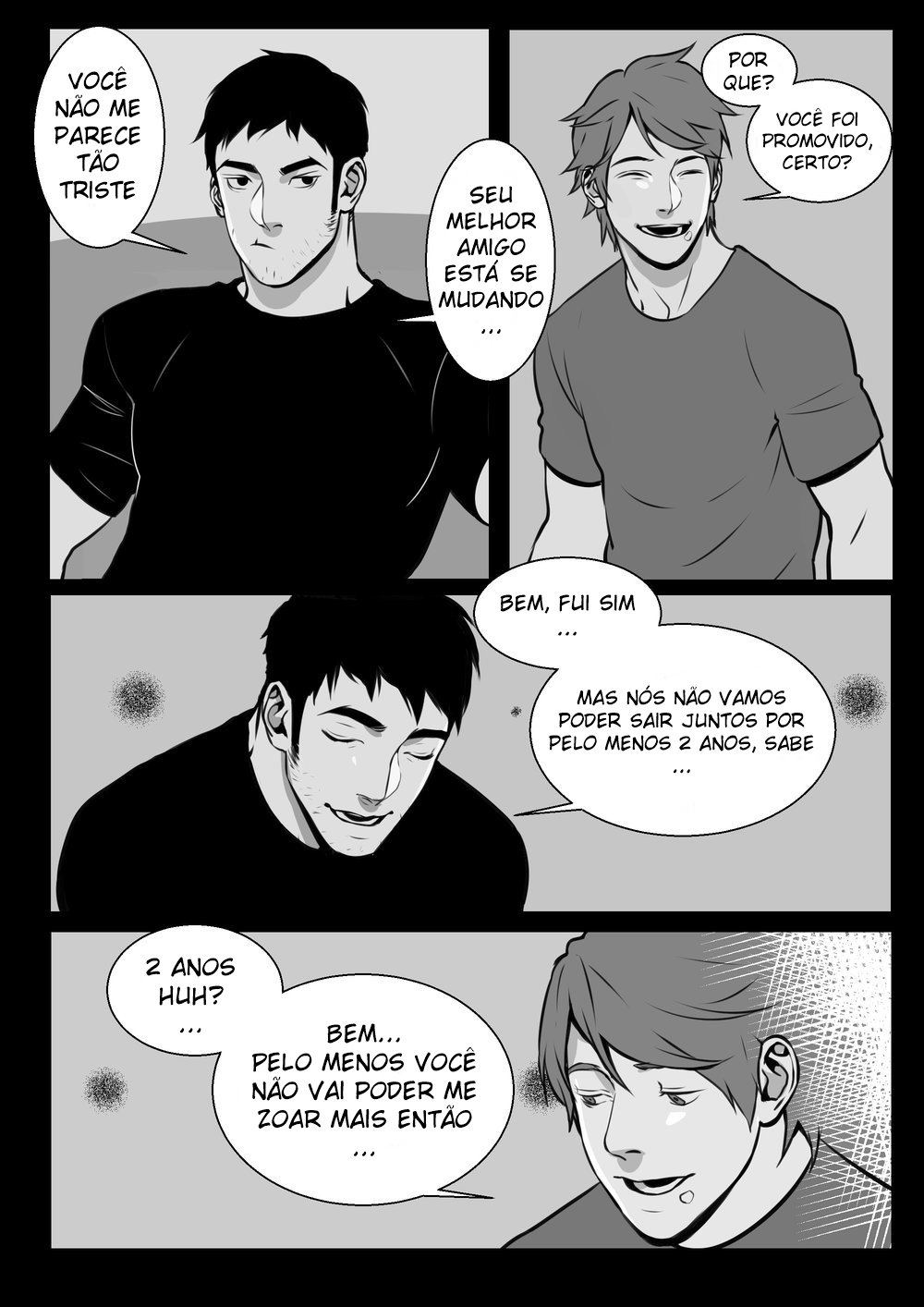 Página 9 do quadrinho adulto: Se passando por hétero – Leia completo em XCOMICS