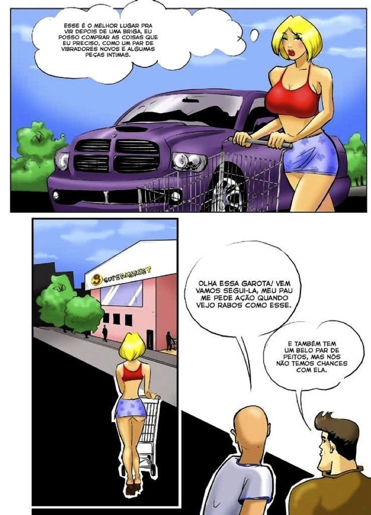 Página 1 do quadrinho adulto: Se vingando do namorado – Leia completo em XCOMICS