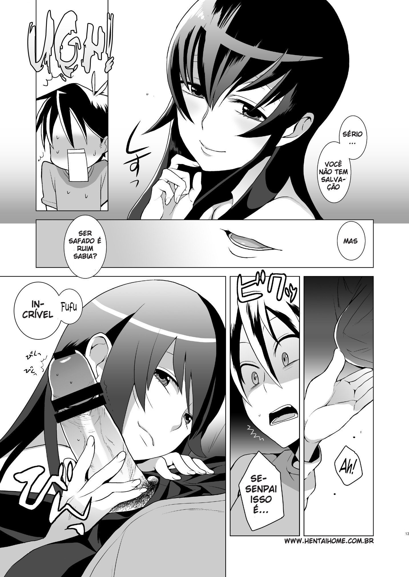 Página 13 do quadrinho adulto: Sekinin Tottekureru ne - O Último Sexo Selvagem – Leia completo em XCOMICS
