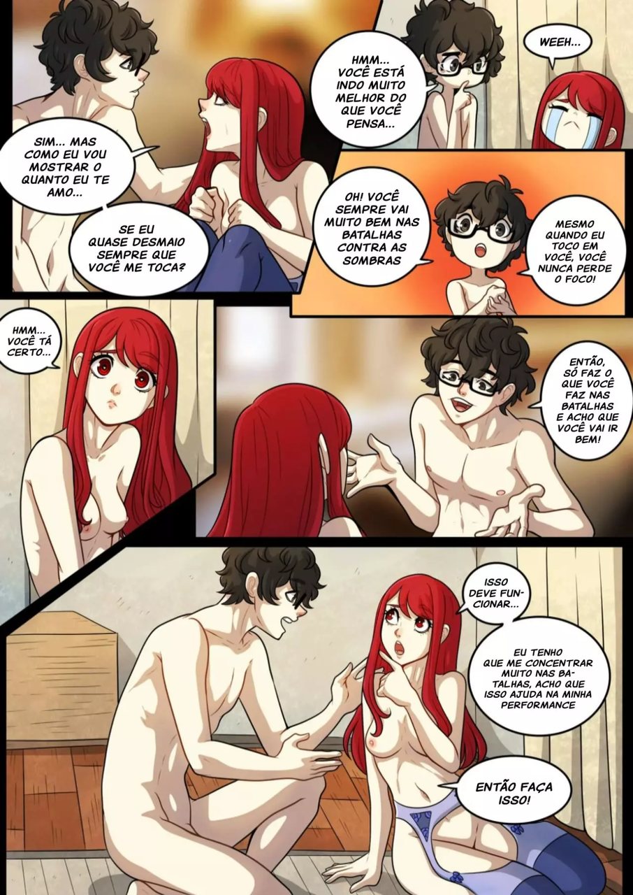 Página 13 do quadrinho adulto: Sexo com a namorada tímida – Leia completo em XCOMICS
