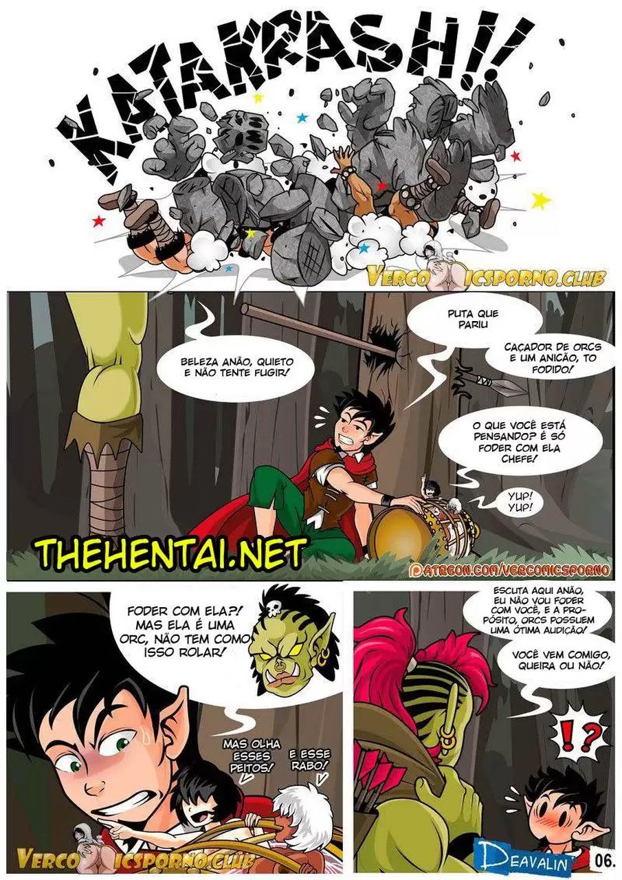 Página 7 do quadrinho adulto: Sexword Legends – Leia completo em XCOMICS