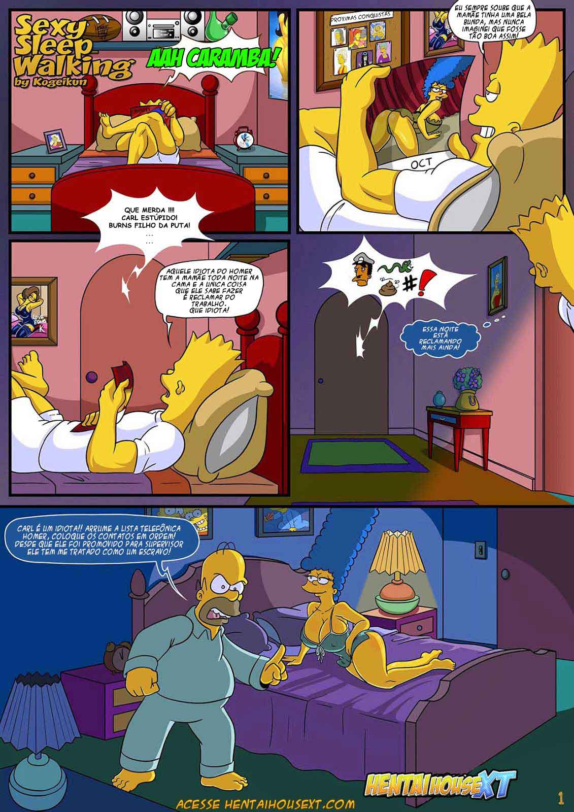Capa do quadrinho adulto: Sexy Sleep Walking - Em Busca de Sexo – Leia online em XCOMICS