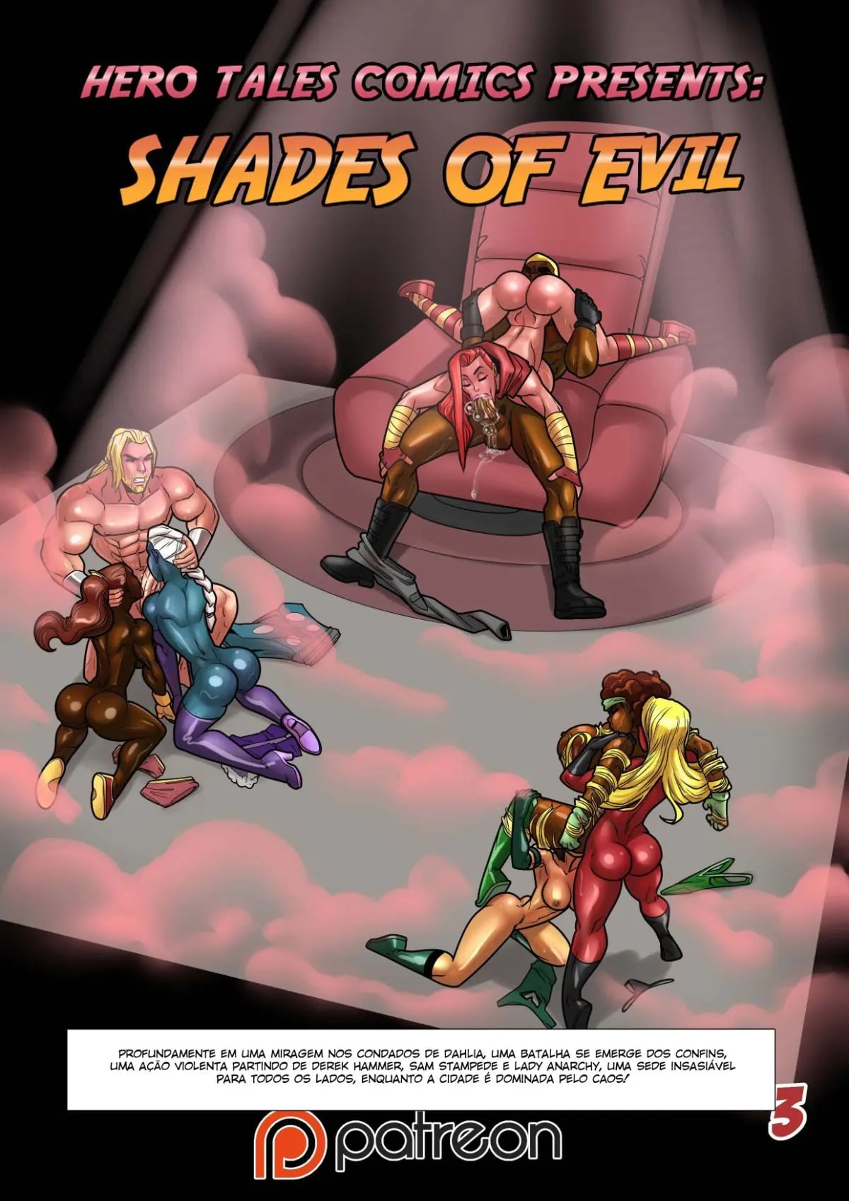 Página 5 do quadrinho adulto: Shades of Evil – Leia completo em XCOMICS