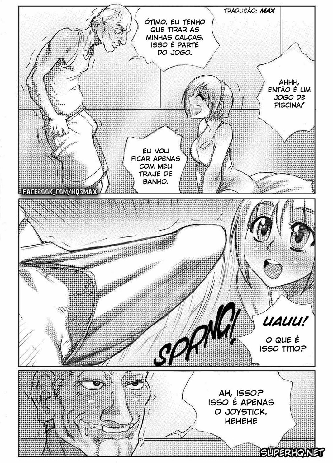 Página 4 do quadrinho adulto: Sidney Parte 1 – Leia completo em XCOMICS