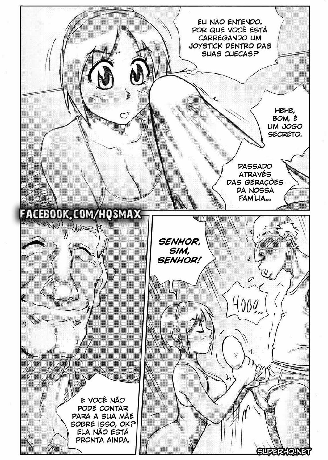 Página 5 do quadrinho adulto: Sidney Parte 1 – Leia completo em XCOMICS