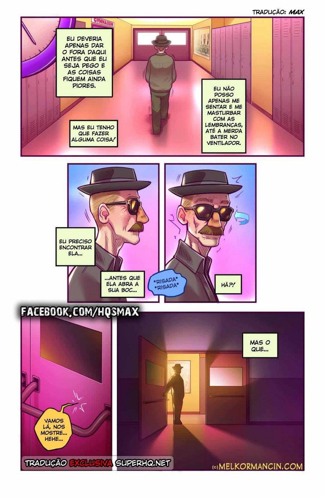 Página 6 do quadrinho adulto: Sidney Parte 2 – Leia completo em XCOMICS
