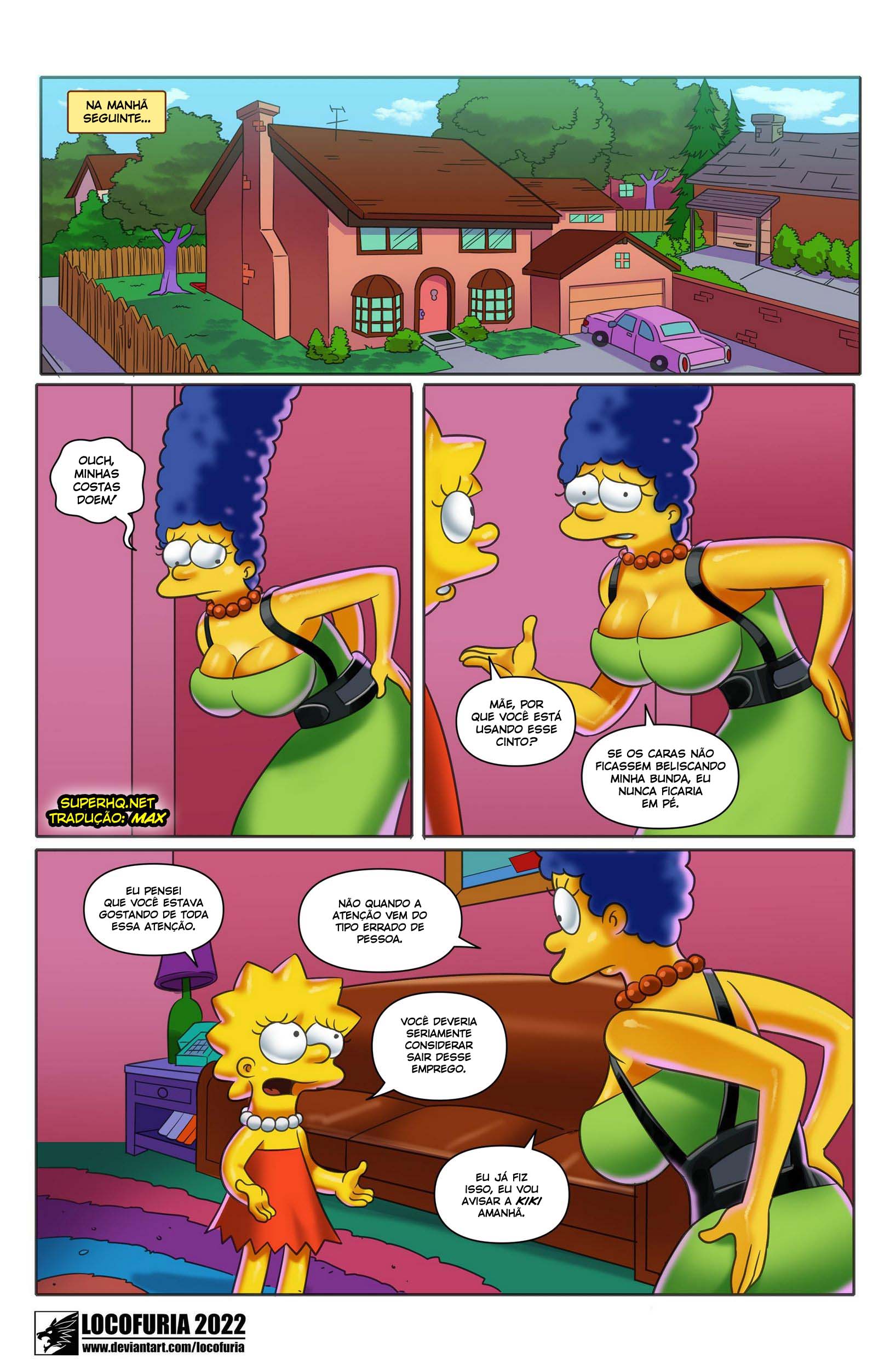 Página 21 do quadrinho adulto: Simpsons e os peitões da Marge – Leia completo em XCOMICS