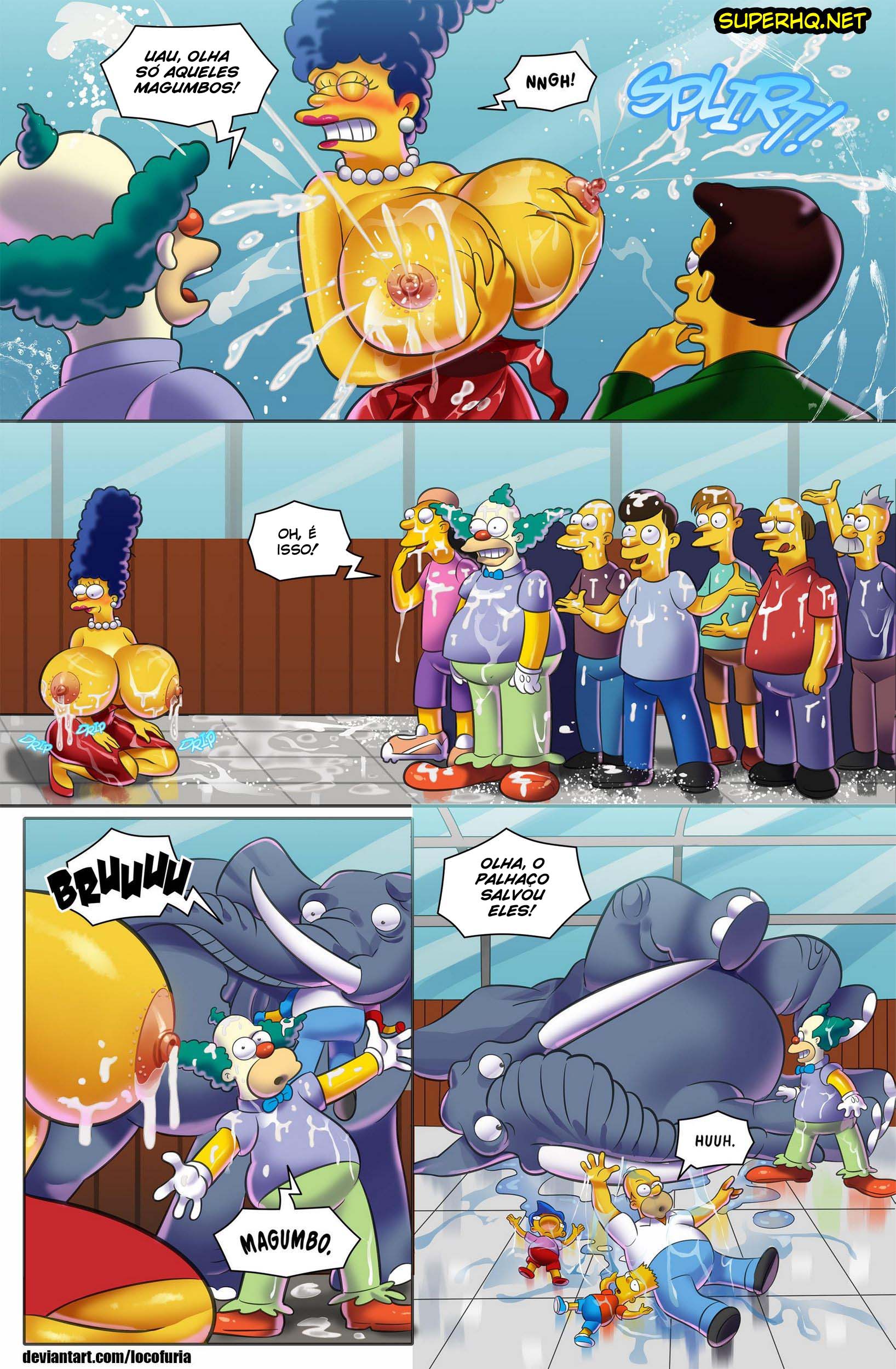 Página 26 do quadrinho adulto: Simpsons e os peitões da Marge – Leia completo em XCOMICS