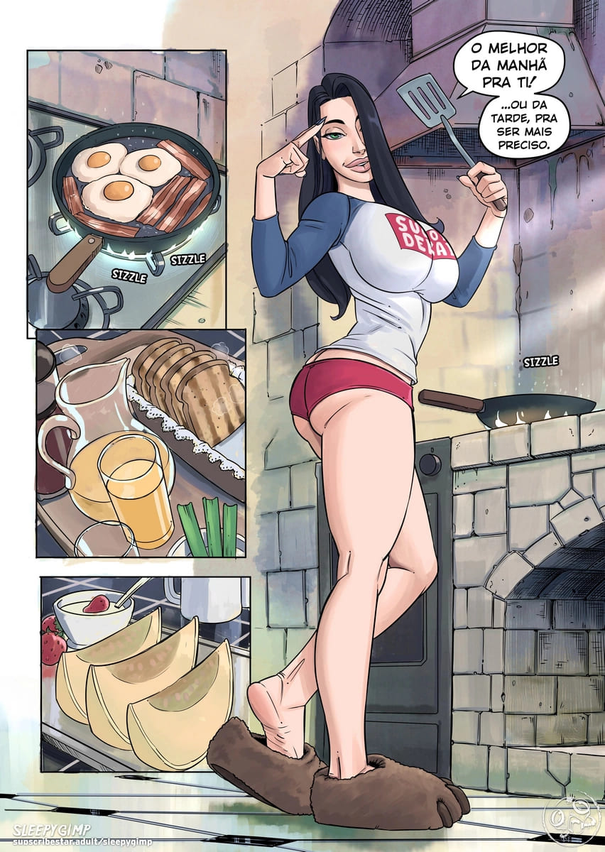 Página 2 do quadrinho adulto: SleepyGimp Family Values – Leia completo em XCOMICS