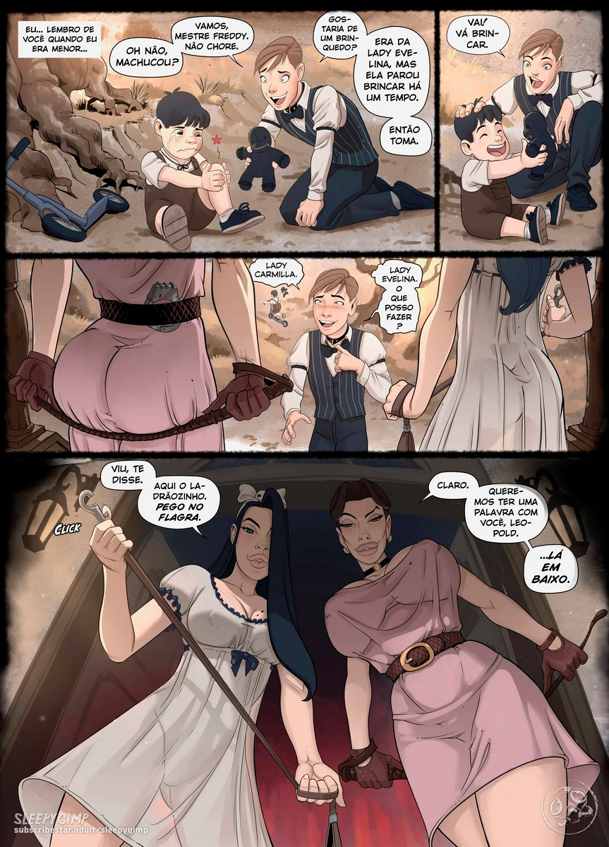 Página 14 do quadrinho adulto: SleepyGimp, Family Values 6 – Leia completo em XCOMICS