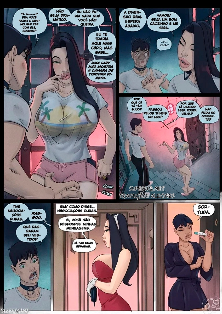Página 18 do quadrinho adulto: SleepyGimp, Family Values 6 – Leia completo em XCOMICS