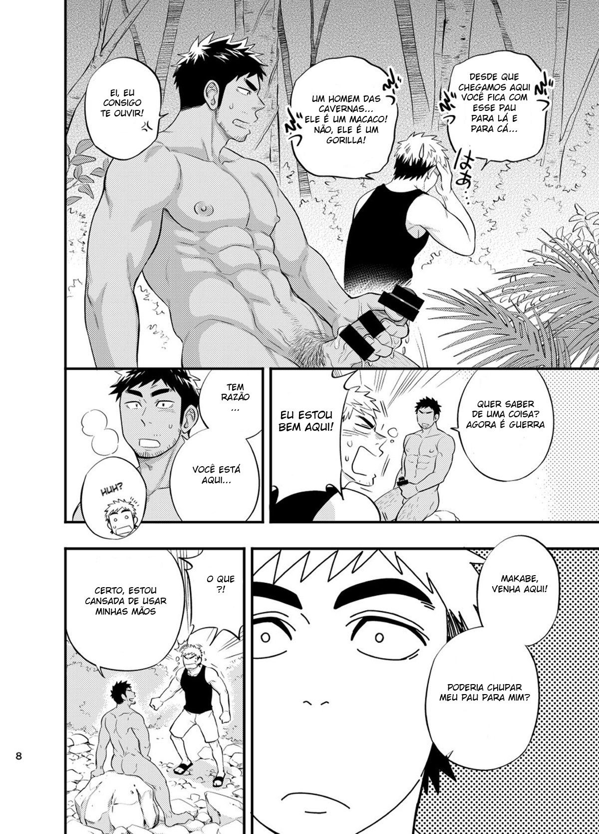 Página 9 do quadrinho adulto: Sobrevivendo na ilha do sexo – Leia completo em XCOMICS