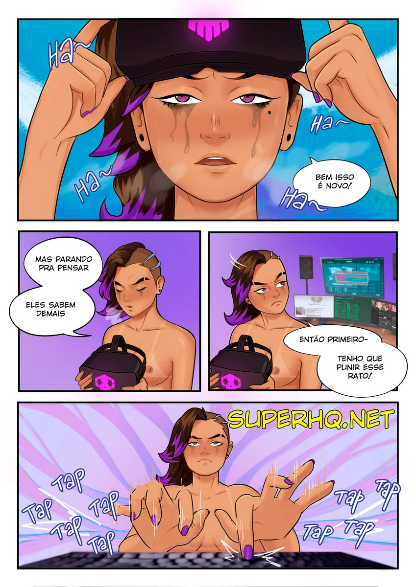 Página 19 do quadrinho adulto: Sombra, Digital Footprint – Leia completo em XCOMICS