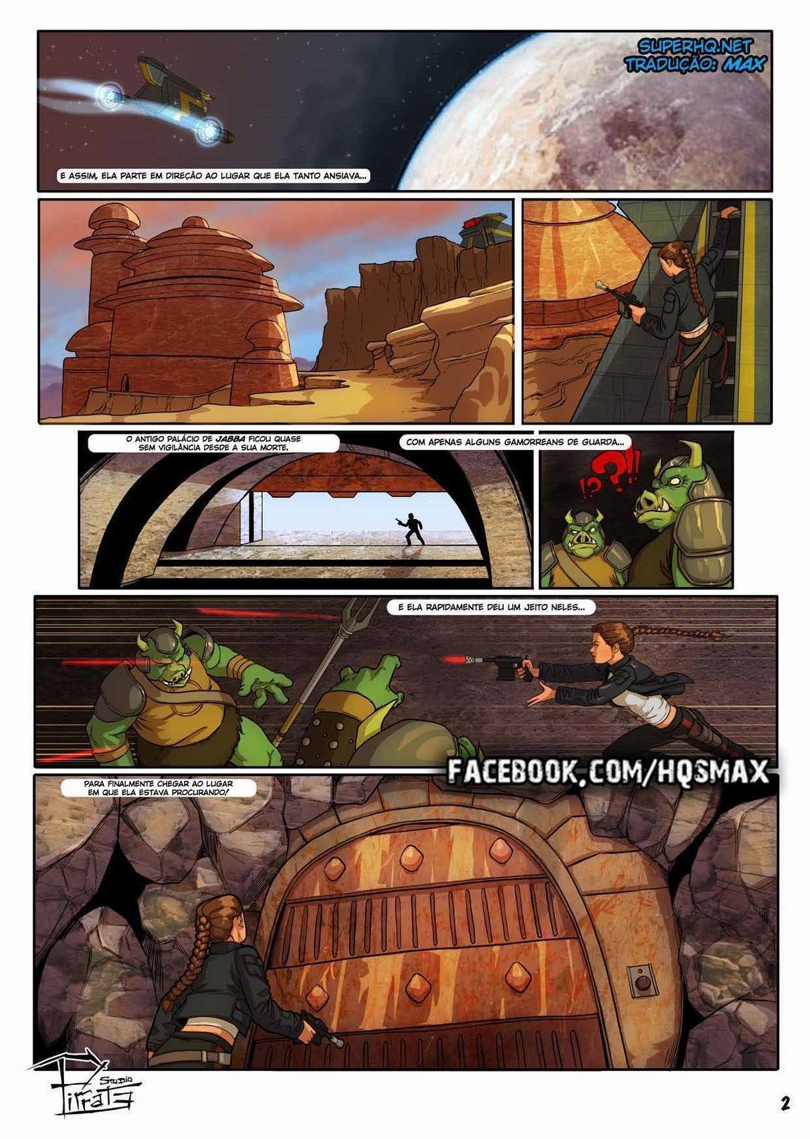 Página 2 do quadrinho adulto: Sonhos molhados da Leia – Leia completo em XCOMICS