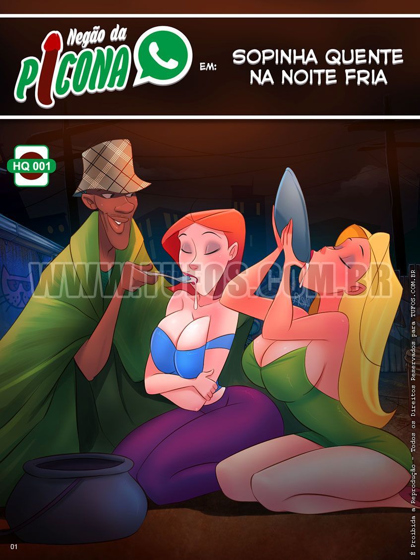 Capa do quadrinho adulto: Sopinha quente na noite fria – Leia online em XCOMICS