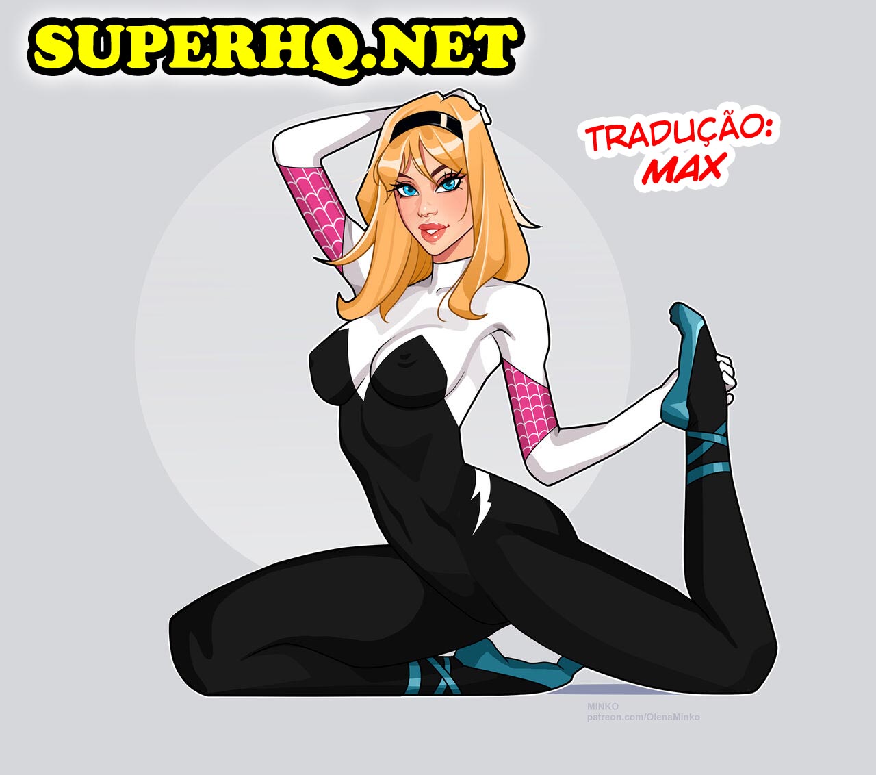 Página 1 do quadrinho adulto: Spiderman: Festa da empresa – Leia completo em XCOMICS
