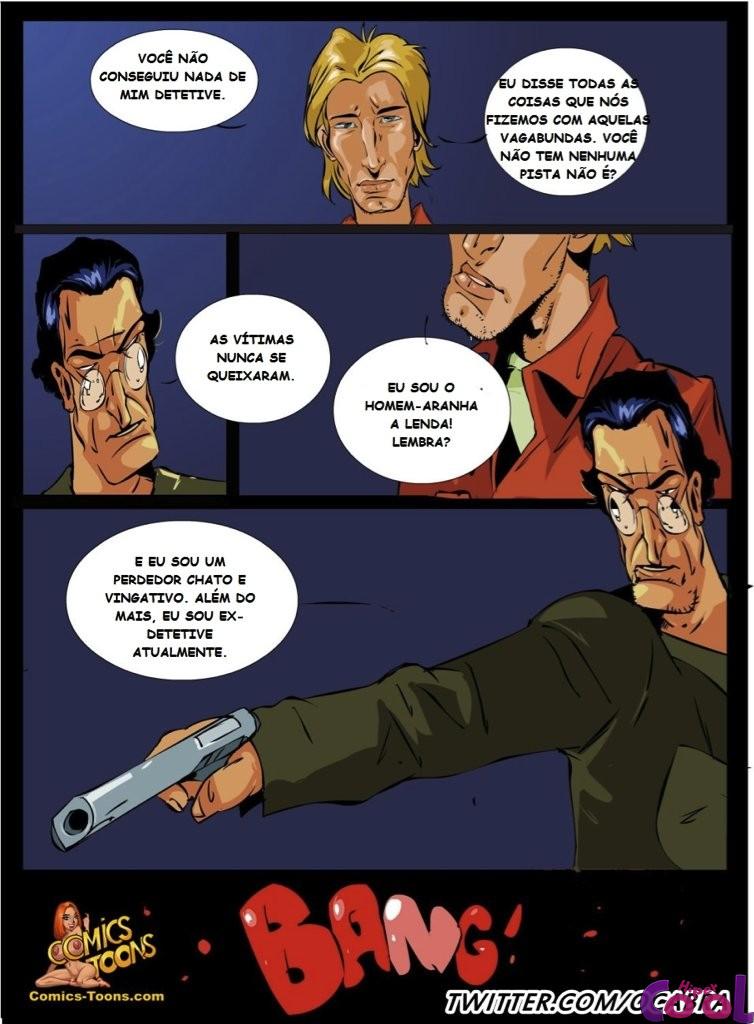 Página 25 do quadrinho adulto: Spiderman Taradão – Leia completo em XCOMICS