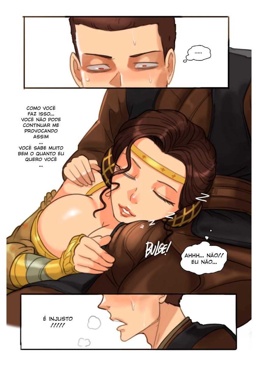 Página 5 do quadrinho adulto: Star Wars, Padawan Journey Padmé – Leia completo em XCOMICS