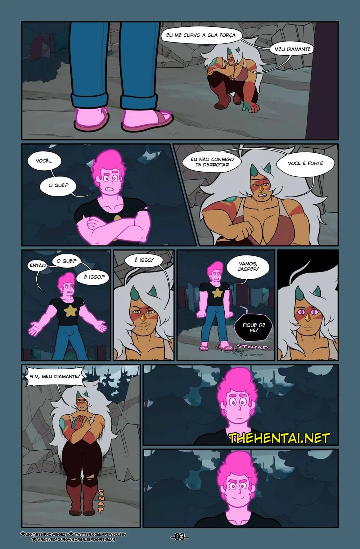 Capa do quadrinho adulto: Steven Universe: Fervor – Leia online em XCOMICS