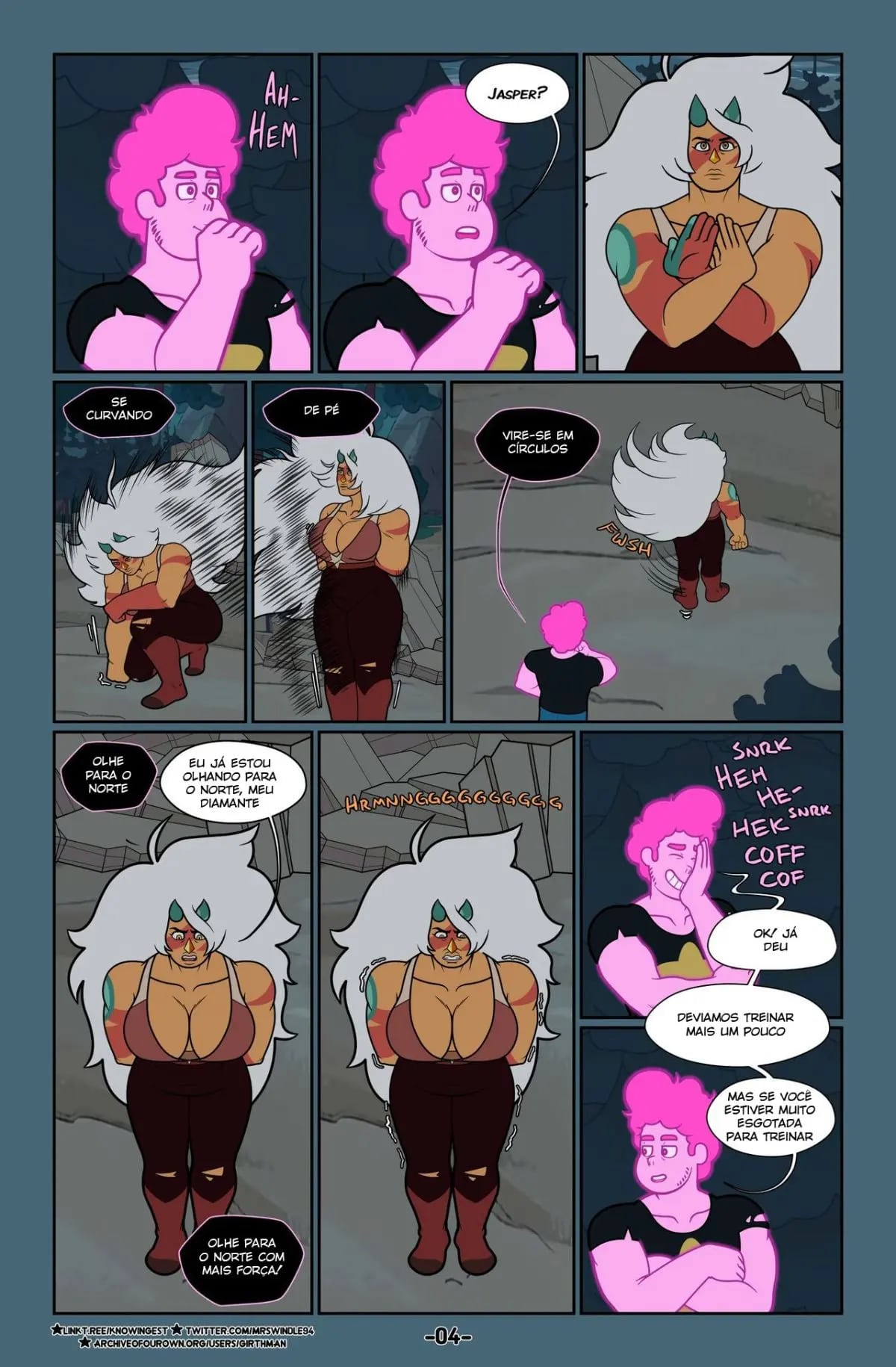 Página 5 do quadrinho adulto: Steven Universe: Fervor – Leia completo em XCOMICS