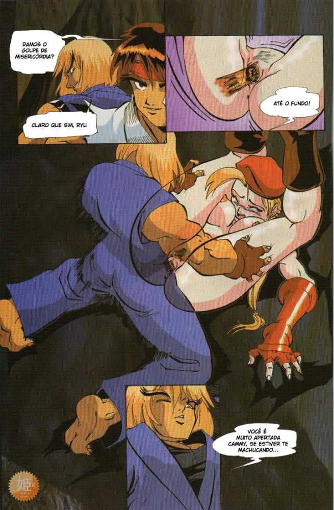 Página 20 do quadrinho adulto: Street Fighter Pornô - Chun-Li e Cammy – Leia completo em XCOMICS