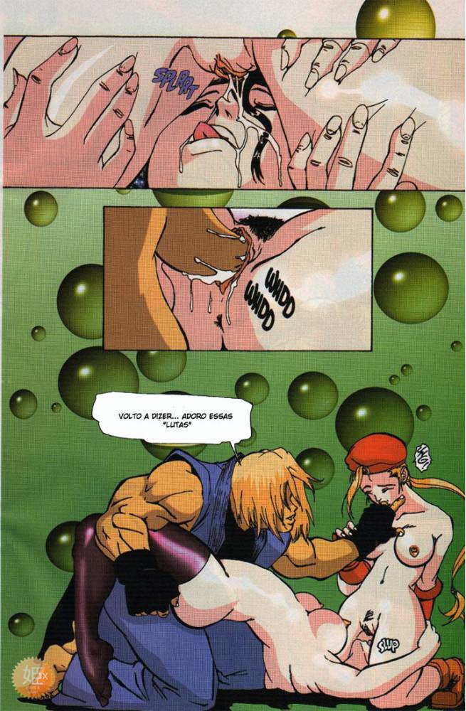 Página 29 do quadrinho adulto: Street Fighter Pornô - Chun-Li e Cammy – Leia completo em XCOMICS
