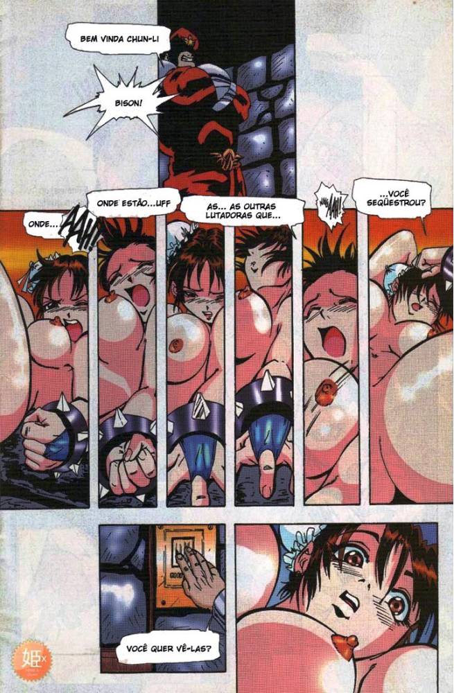 Página 7 do quadrinho adulto: Street Fighter Pornô - Chun-Li e Cammy – Leia completo em XCOMICS