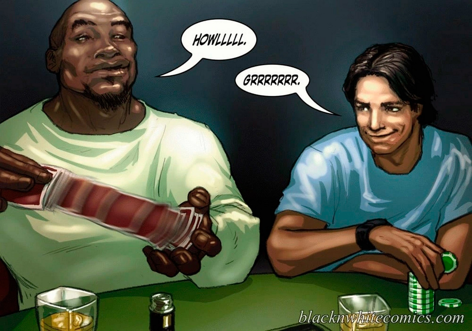 Página 2 do quadrinho adulto: Strip Poker da Putaria - Parte 1 – Leia completo em XCOMICS