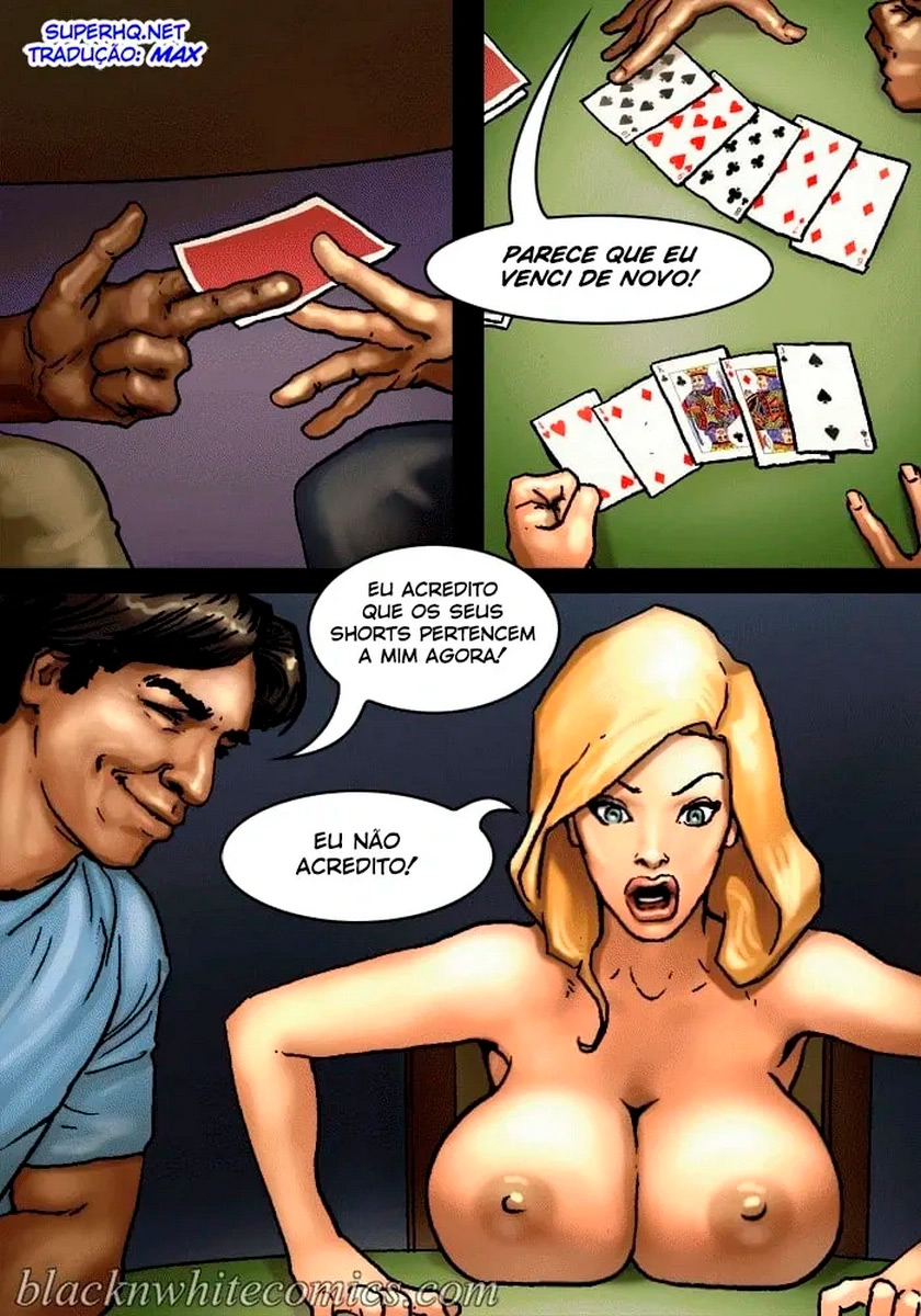 Página 16 do quadrinho adulto: Strip Poker da Putaria - Parte 1 – Leia completo em XCOMICS