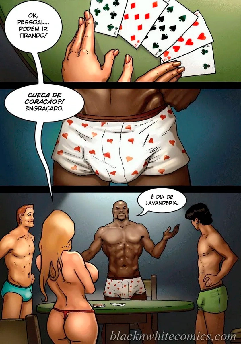 Página 18 do quadrinho adulto: Strip Poker da Putaria - Parte 1 – Leia completo em XCOMICS