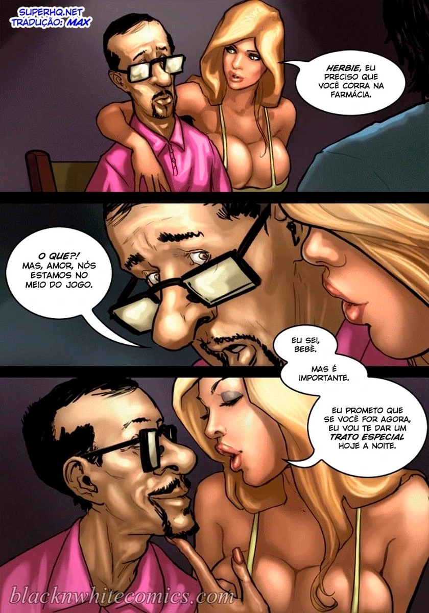 Página 4 do quadrinho adulto: Strip Poker da Putaria - Parte 1 – Leia completo em XCOMICS