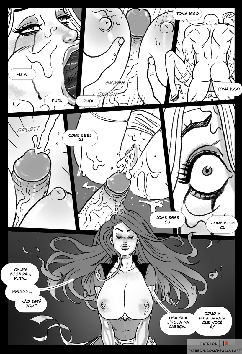 Página 12 do quadrinho adulto: Submission Agenda – Leia completo em XCOMICS