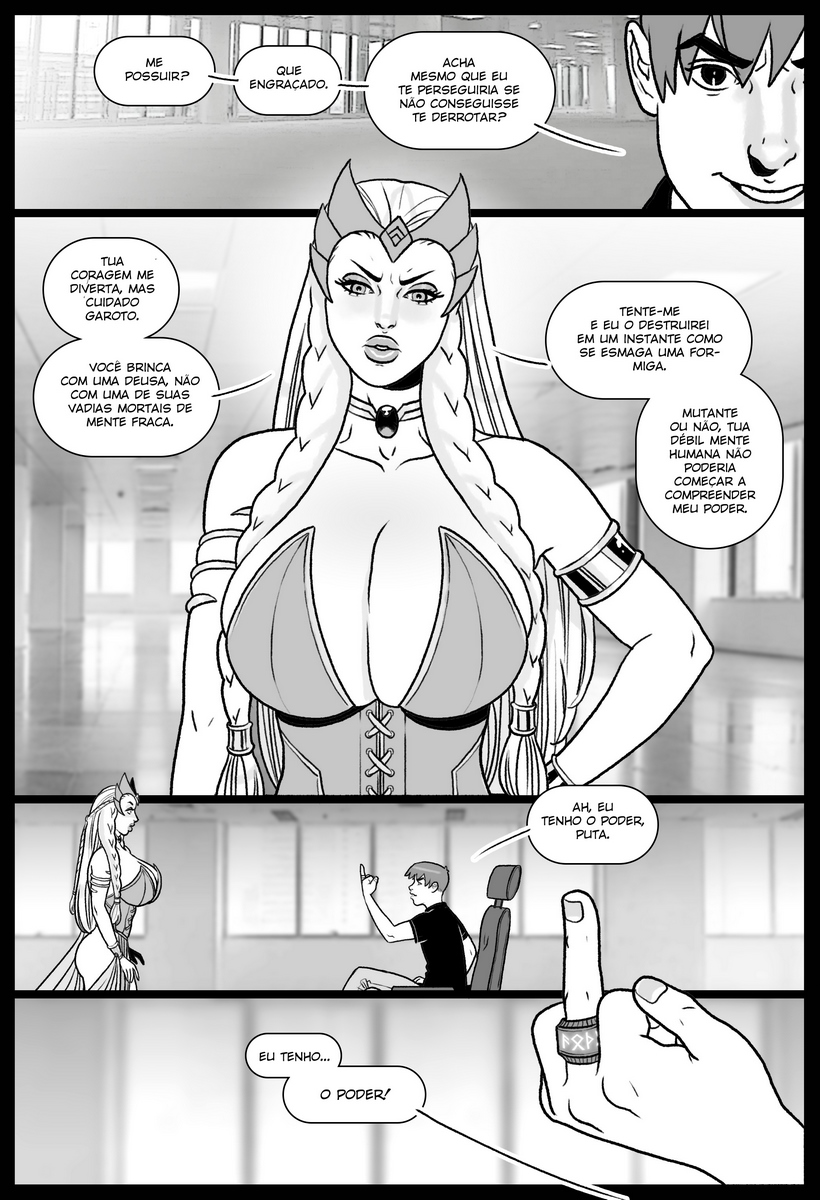 Página 8 do quadrinho adulto: Submission Agenda, Enchantress – Leia completo em XCOMICS