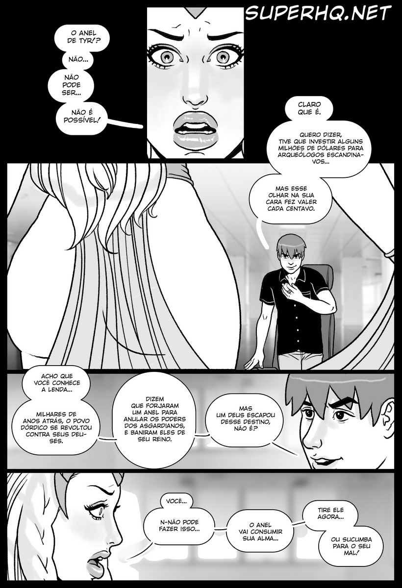Página 9 do quadrinho adulto: Submission Agenda, Enchantress – Leia completo em XCOMICS