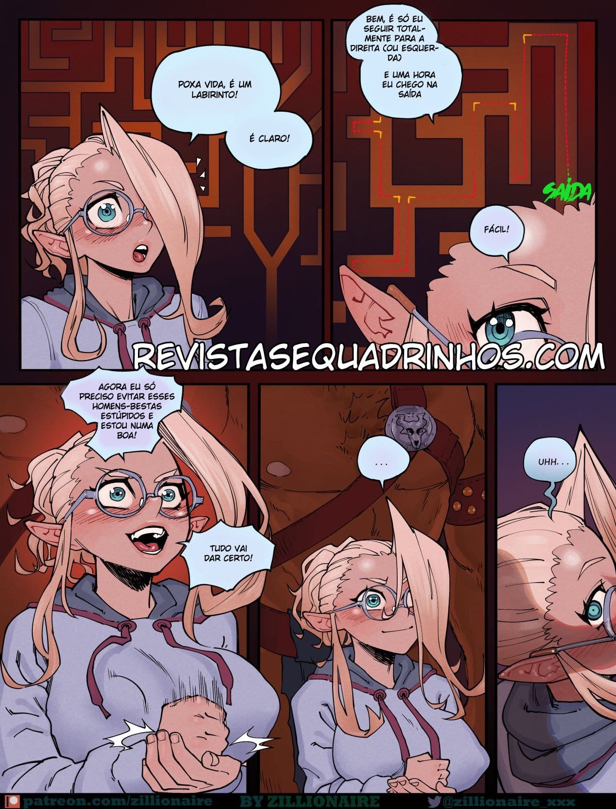 Página 11 do quadrinho adulto: Subornando a súcubo – Leia completo em XCOMICS