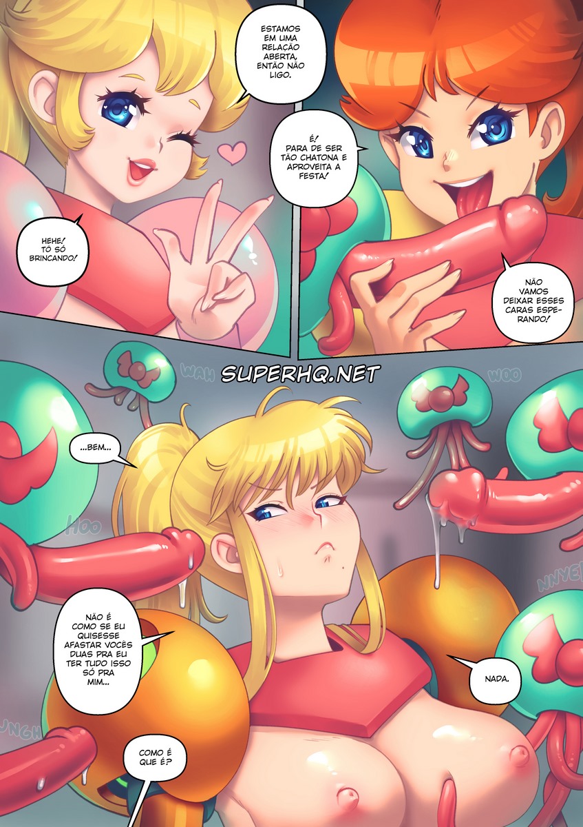 Página 13 do quadrinho adulto: Super Marioid Porn Comic – Leia completo em XCOMICS
