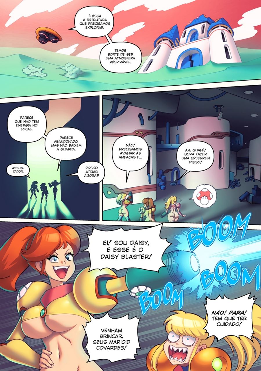 Página 7 do quadrinho adulto: Super Marioid Porn Comic – Leia completo em XCOMICS