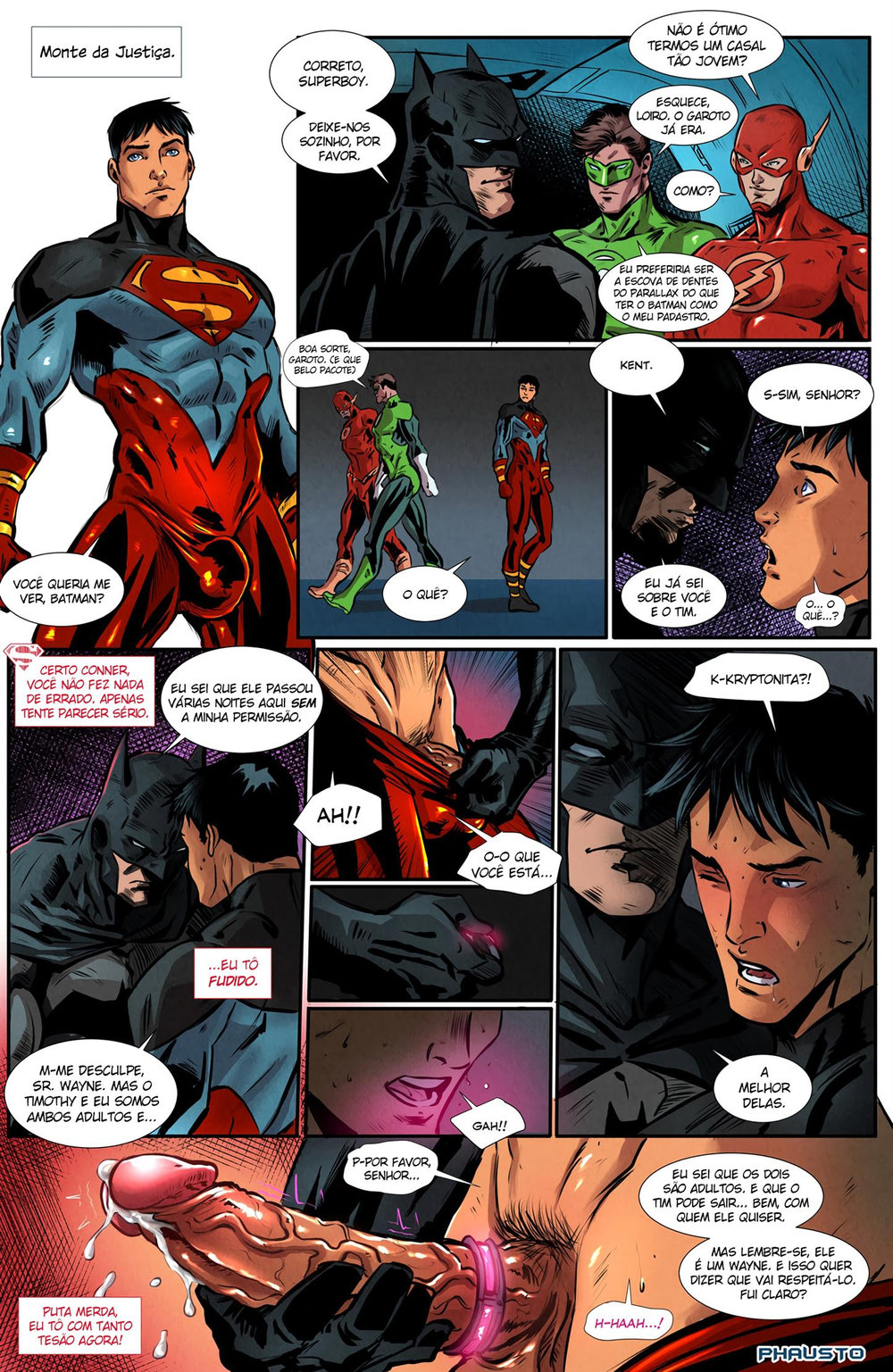 Capa do quadrinho adulto: Superboy - Parte 01 – Leia online em XCOMICS