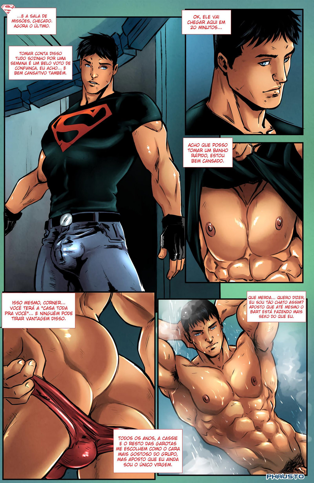 Página 6 do quadrinho adulto: Superboy - Parte 01 – Leia completo em XCOMICS