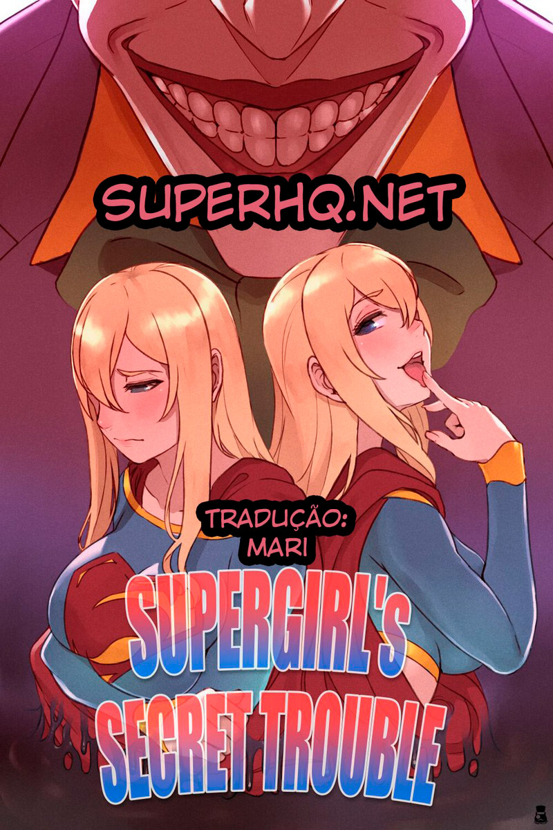 Página 1 do quadrinho adulto: Supergirl’s Secret Trouble – Leia completo em XCOMICS