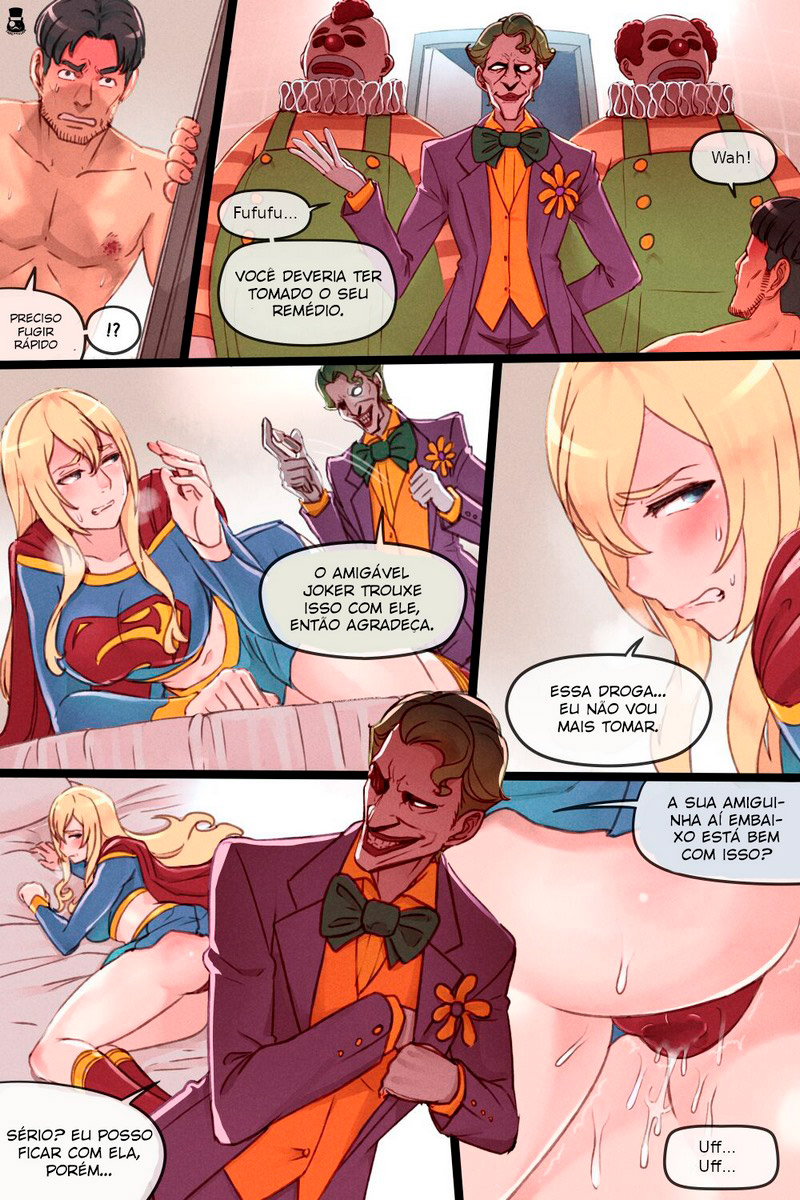 Página 16 do quadrinho adulto: Supergirl’s Secret Trouble – Leia completo em XCOMICS